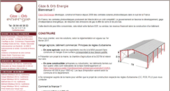 Desktop Screenshot of cezeorbenergie.fr